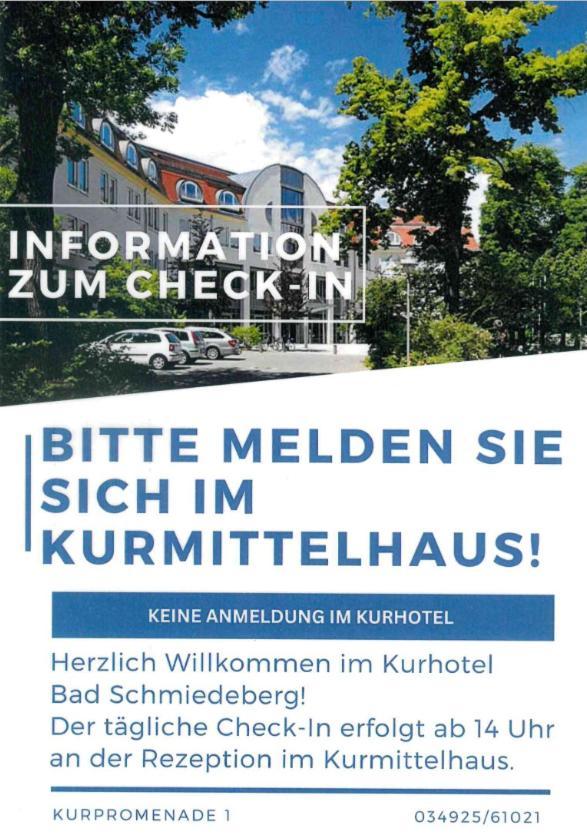 Kurhotel Bad Schmiedeberg Zewnętrze zdjęcie